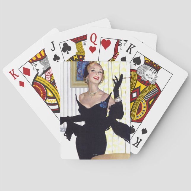 Krymliga kvinnor är för farliga spel kort (Baksidan)