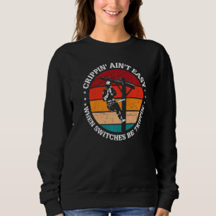 Krympande är inte lätt när strömbrytare snubblar e t shirt
