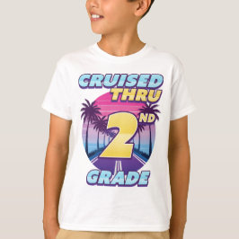 Krympat Thru 2:a Klass Studenten T Shirt