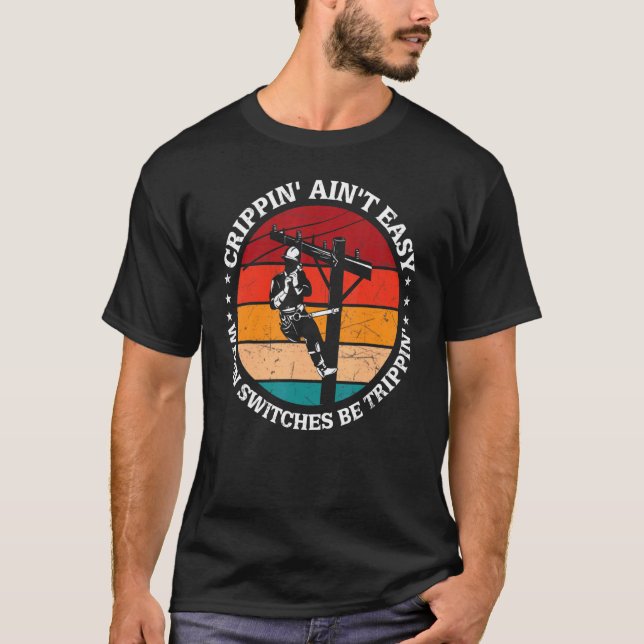 Krympning är inte lätt när strömbrytare snoltrar e t shirt (Framsida)