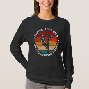 Krympning är inte lätt när strömbrytare snoltrar e t shirt
