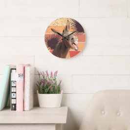 Krympning av Donkey-väggklocka Stor Klocka