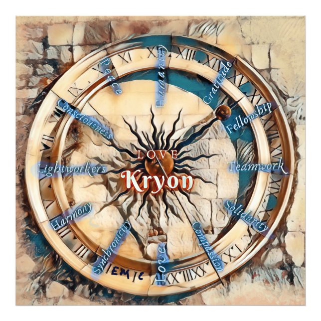 Kryon Times Photo Utvidgning Fototryck (Framsidan)