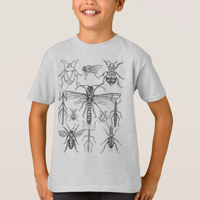 Kryp Älskare mellan och Shirt för barn T Shirt (Framsida)
