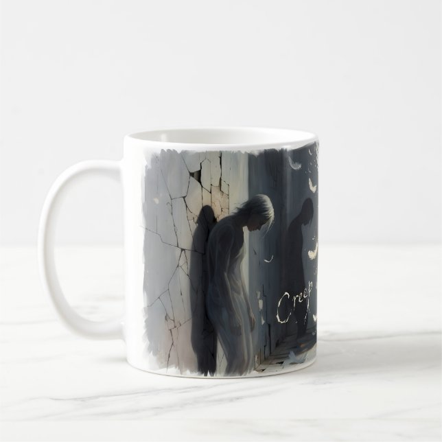 Kryp Änglalik Skugga Självacceptans Mugg (Vänster)