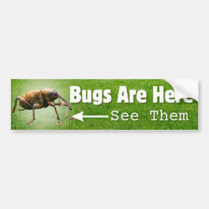 Kryp är här.. Weonde Edition Bumper Sticker Bildekal