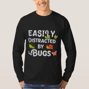 Kryp är lätt distraherat av kryp Funny Insekter Sc T Shirt