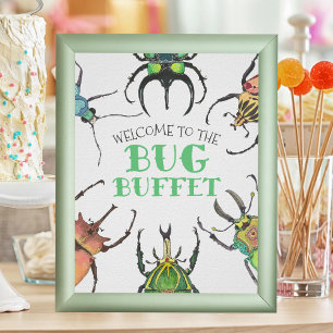 Kryp Buffet Party Food Bord Framable Poster