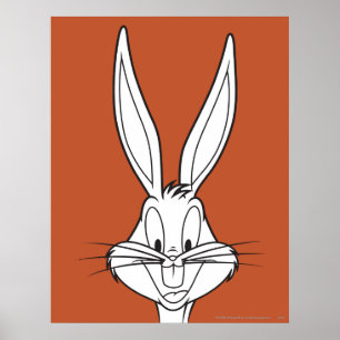 KRYP BUNNY™ Ansikte Smildrande Poster