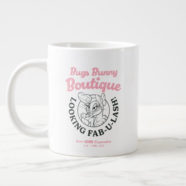 KRYP BUNNY™ Boutique - Tittar Fab-U-Lash! Jumbo Mugg (Vänster)