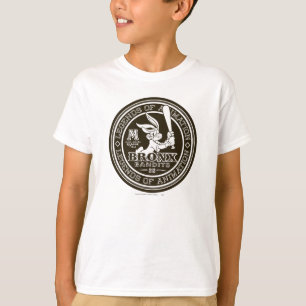 KRYP BUNNY™ Bronx Bombers runda Logotyp B/W Tee Shirt