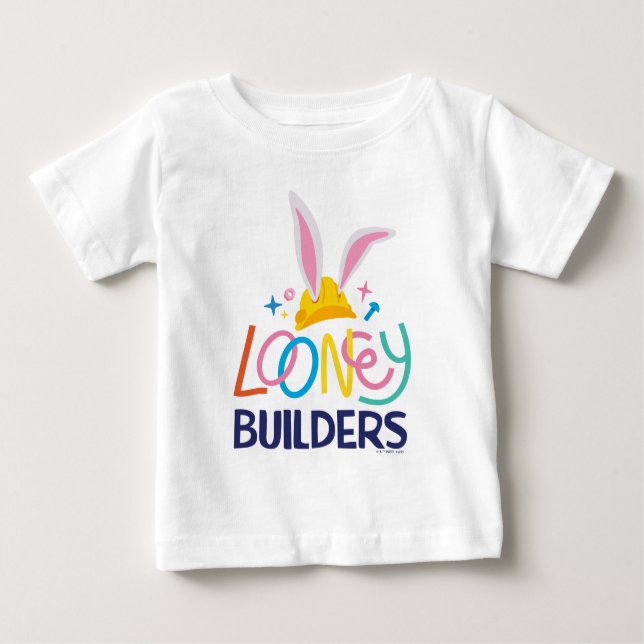 KRYP BUNNY BUILDERS™| Hårt staplad Logotyp T Shirt (Framsida)