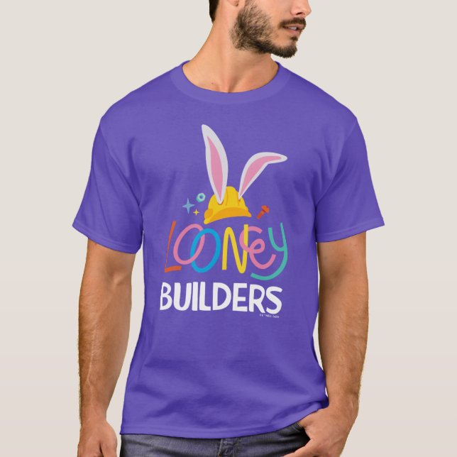 KRYP BUNNY BUILDERS™| Hårt staplad Logotyp T Shirt (Framsida)