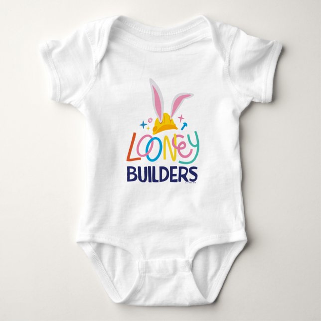 KRYP BUNNY BUILDERS™| Hårt staplad Logotyp T Shirt (Framsida)