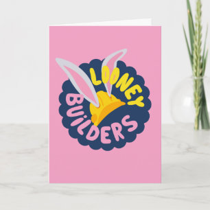 KRYP BUNNY BUILDERS™ Het Scalloped Logotyp Kort