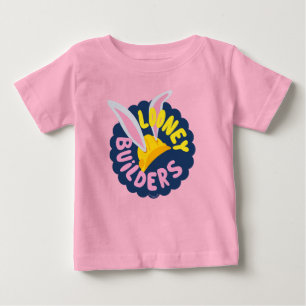 KRYP BUNNY BUILDERS™ Het Scalloped Logotyp T Shirt