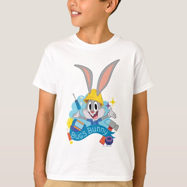 KRYP BUNNY BUILDERS™| KRYP BUNNY™ Character Art T Shirt (Framsida)