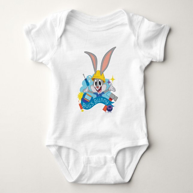 KRYP BUNNY BUILDERS™| KRYP BUNNY™ Character Art T Shirt (Framsida)