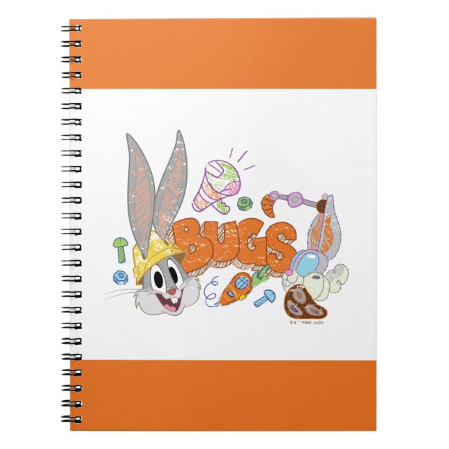KRYP BUNNY BUILDERS™| KRYP BUNNY™ Sketch Art Anteckningsbok (Framsidan)