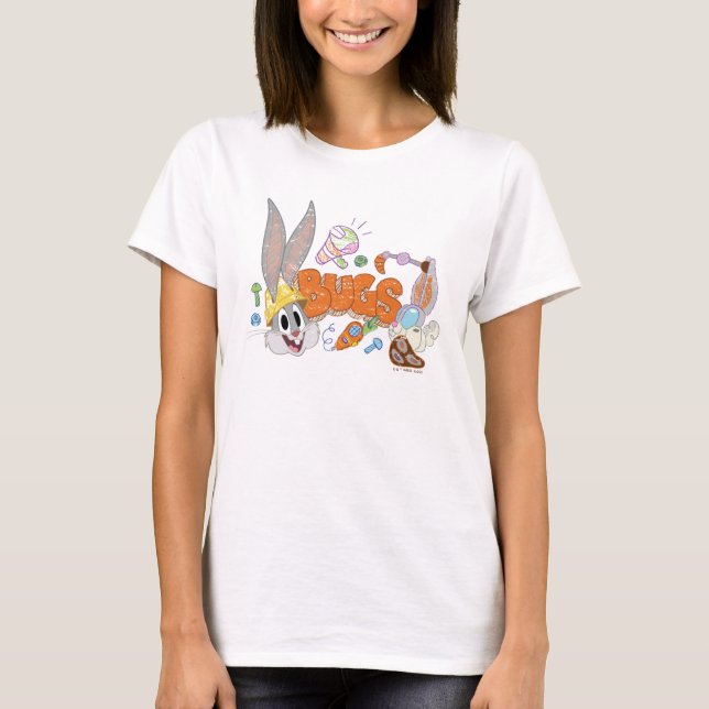 KRYP BUNNY BUILDERS™| KRYP BUNNY™ Sketch Art T Shirt (Framsida)