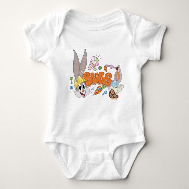 KRYP BUNNY BUILDERS™| KRYP BUNNY™ Sketch Art T Shirt (Framsida)