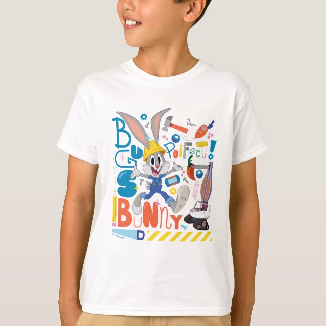 KRYP BUNNY BUILDERS™| KRYP BUNNY™ Work Verktyg T Shirt (Framsida)