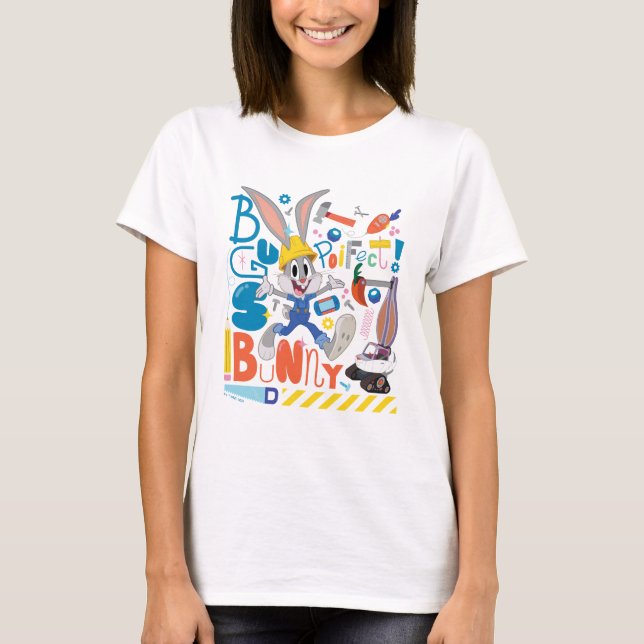 KRYP BUNNY BUILDERS™| KRYP BUNNY™ Work Verktyg T Shirt (Framsida)