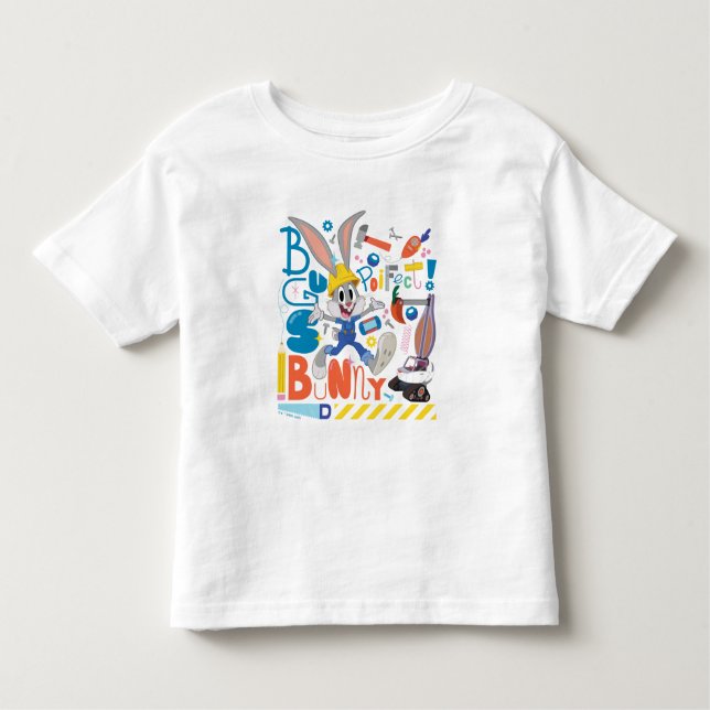 KRYP BUNNY BUILDERS™| KRYP BUNNY™ Work Verktyg T Shirt (Framsida)