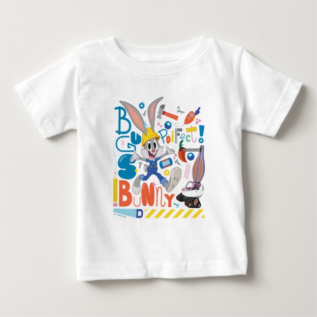 KRYP BUNNY BUILDERS™| KRYP BUNNY™ Work Verktyg T Shirt (Framsida)