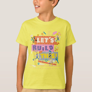 KRYP BUNNY BUILDERS™  "Låt oss Bygg detta"-arbetsp T Shirt
