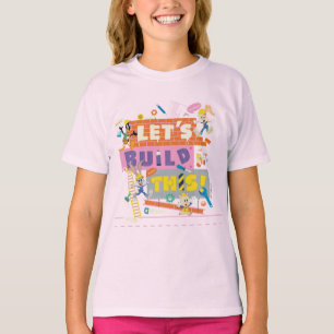 KRYP BUNNY BUILDERS™  "Låt oss Bygg detta"-arbetsp T Shirt