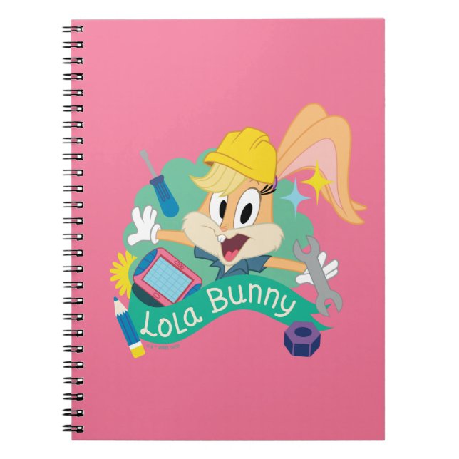 KRYP BUNNY BUILDERS™| Lola Bunny Character Graphic Anteckningsbok (Framsidan)