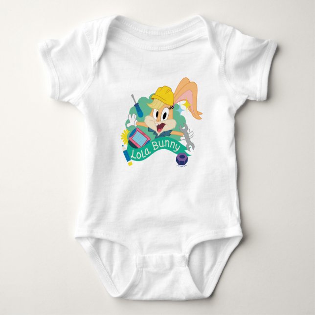 KRYP BUNNY BUILDERS™| Lola Bunny Character Graphic T Shirt (Framsida)