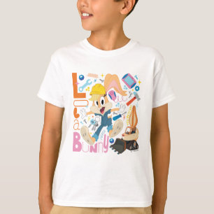 KRYP BUNNY BUILDERS™  Lola Bunny Work Verktyg T Shirt