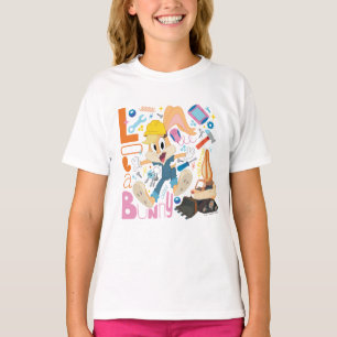 KRYP BUNNY BUILDERS™  Lola Bunny Work Verktyg T Shirt