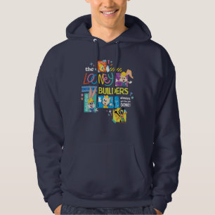 KRYP BUNNY BUILDERS™ Looney Builders Collage Hoodie