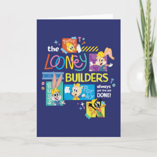 KRYP BUNNY BUILDERS™ Looney Builders Collage Kort