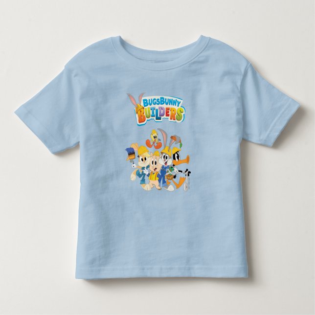 KRYP BUNNY BUILDERS™| Looney Builders Group T Shirt (Framsida)
