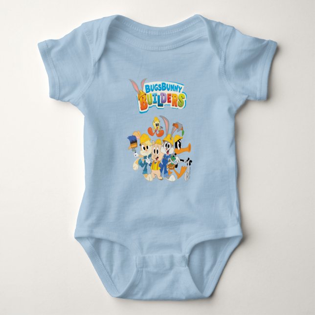 KRYP BUNNY BUILDERS™| Looney Builders Group T Shirt (Framsida)