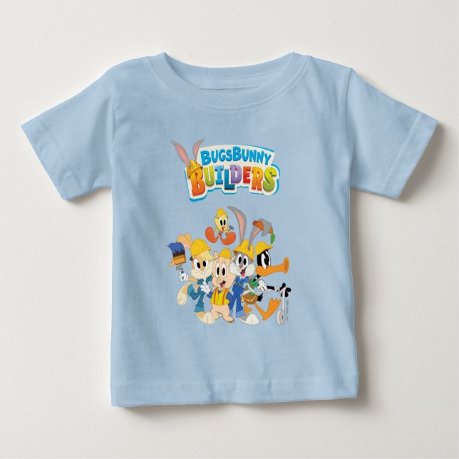 KRYP BUNNY BUILDERS™| Looney Builders Group T Shirt (Framsida)