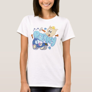 KRYP BUNNY BUILDERS™ Porky Sketch Art T Shirt