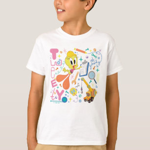 KRYP BUNNY BUILDERS™  TWEETY™ Work Verktyg T Shirt
