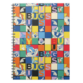 KRYP BUNNY™ Colorful Namn and Ansikte Checker Anteckningsbok