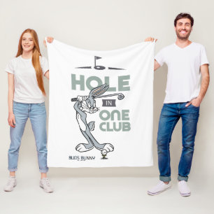 KRYP BUNNY™ Golfing - Hål i en Klubb Fleecefilt