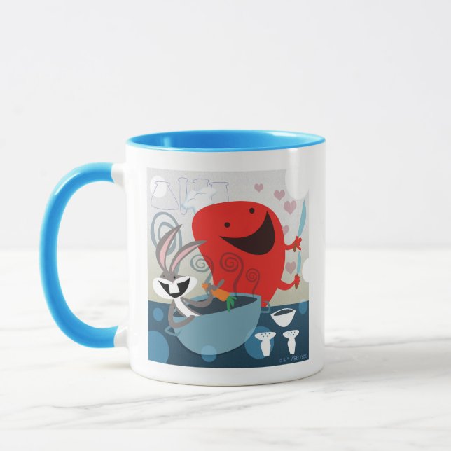 KRYP BUNNY™ & Gossamer Whimsical Meal Prep Mugg (Vänster)