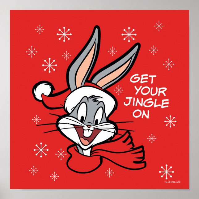 KRYP BUNNY™ Helgdag Cheer Poster (Framsidan)