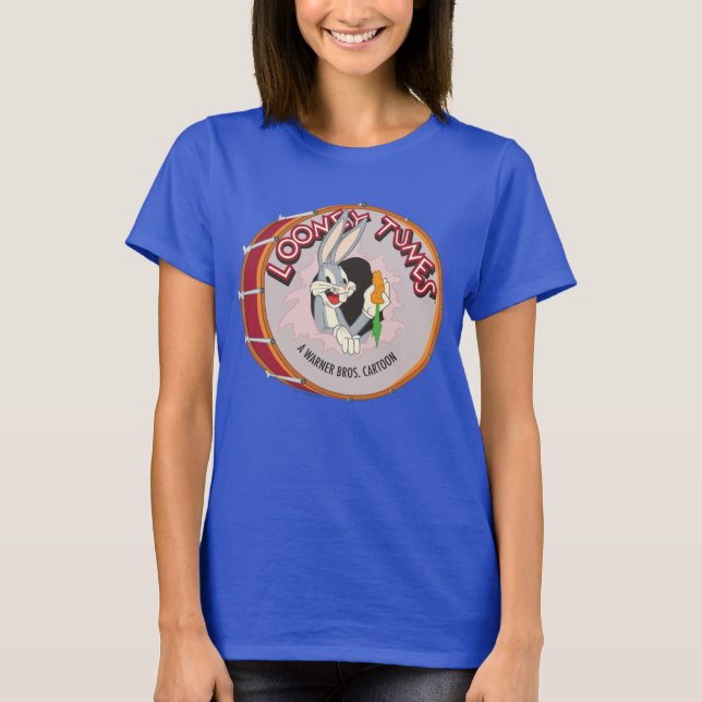 KRYP BUNNY™ Inside LOONEY TUNES™ Drum T Shirt (Framsida)