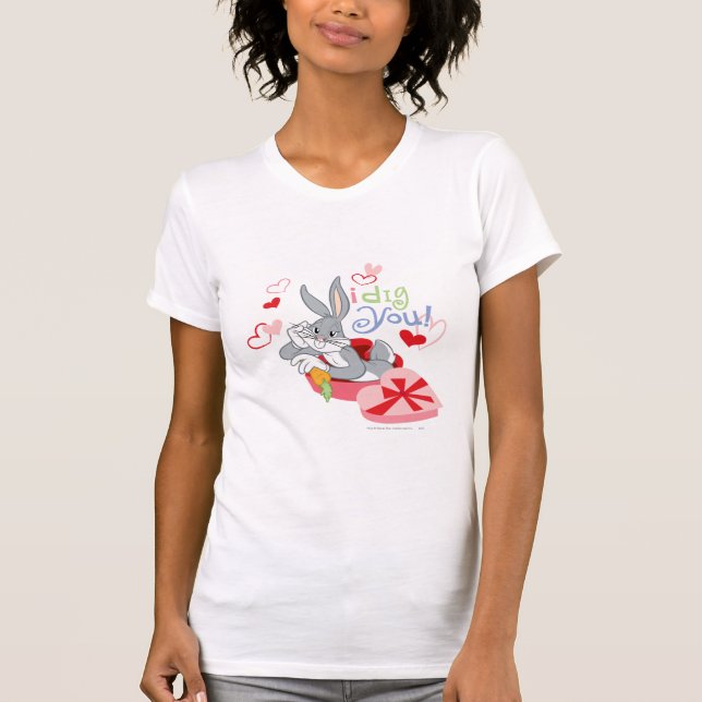 KRYP BUNNY™, jag Gräver dig! T-shirt (Framsida)