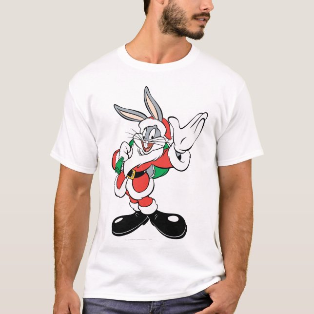 KRYP BUNNY™ jultomtning T-shirt (Framsida)