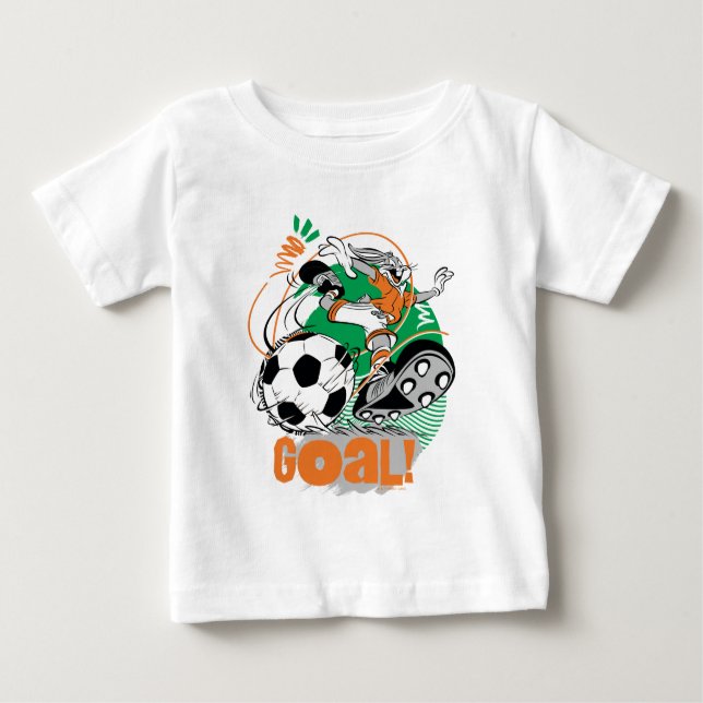 KRYP BUNNY™ Kicking Soccer - mål T Shirt (Framsida)